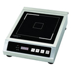 Thumbnail image #1 for Global Solutions by Nemco GS1680 Portable Countertop Single-Burner Induction Cooktop, 1800W, Glass Cooktop, Touch Controls