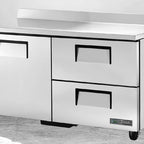Thumbnail image #6 for True Mfg. - General Foodservice TWT-60D-2-HC 60-Inch Two-Section Worktop Refrigerator, 1 Door, 2 Drawers, Stainless Steel