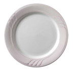 Thumbnail image #2 for Vertex China Sausalito SAU-16-P China Plate, 10-1/4" Round, Sculpted Lines, Plum 1 Dozen