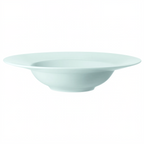 Thumbnail image #1 for 1880 Hospitality Sentosa L7320000742 Rimmed Porcelain Soup Plate, 18 oz, Round 1 Dozen