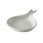 Thumbnail image #1 for Tuxton China DuraTux®© BWP-130 Ceramic White Fry Pan Server, 28-1/2 oz, 12-3/4" x 9-5/8" x 1-1/2" Case of 6