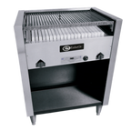 Thumbnail image #1 for EmberGlo 31F Gas Charbroiler, 35-7/8", Floor Model, Enclosed Cabinet Base, Diamond Rod Grate, Stainless Steel Front