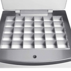 Thumbnail image #2 for Empire Bakery Equipment SQ 2T SA 10/20 Semi-Automatic Hydraulic Square Dough Divider, 10/20-Part, Floor Model