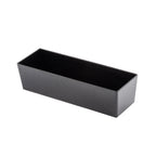 Thumbnail image #1 for TableCraft Products Simple Solutions™ 12552 Half-Long Straight-Sided Melamine Bowl, 8.75 Qt, Black, 19" Case of 4