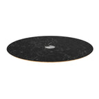 Thumbnail image #2 for Steelite International Mogogo, Clix MGSCXTHB0201 Round Table Top, 30" Diameter, Nero Marquina Marble BHP High-Pressure Laminate, Bamboo Core