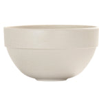 Thumbnail image #1 for Cal-Mil Isla 26122-8-133 Round Melamine Bowl, 72 oz, Matte Ivory, 8" x 8" x 4.5"H Case of 6