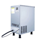 Thumbnail image #2 for Norpole, Inc. NPCIM90B Undercounter Bullet-Cube Ice Maker, Air-Cooled, 90 lb/day, 33 lb Bin, Stainless Steel