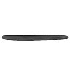 Thumbnail image #2 for Steelite International Delfin, Marisol Black 7000DD009 Melamine Sandwich Platter, Black, Free-Form, 27 x 12 1/2 Inches