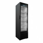 Thumbnail image #2 for Imbera USA (AeriTek) VR08 HC BW Imbera USA One-Section Glass Door Refrigerated Merchandiser, 5 Shelves, Black, Bottom-Mount Refrigeration