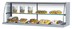 Thumbnail image #2 for Turbo Air 75-3/4-Inch Horizontal Open Display Merchandiser Open-Air Cooler, 13.5 Cu. Ft.