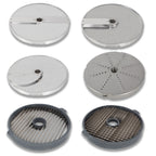 Thumbnail image #2 for Sammic 1010219 Vegetable Processor Heavy-Duty 6-Disc Cutting, Dicing and Julienne Set with Storage Holder
