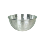 Thumbnail image #1 for Thunder Group ALSKAC002 15 qt Aluminum Colander, Rolled Edge, Perforated, No Handles Case of 10