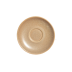 Thumbnail image #1 for Vertex China Elements E-2-D China Saucer, 6-1/2-Inch Round Coupe, Polished Foot, Subtle Embossing, Gold Dust Case of 3 Dozen