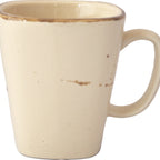 Thumbnail image #1 for International Tableware Savannah SV-17-KH 12 oz Khaki Speckled Ceramic Coffee Cup with Handle 1 Dozen
