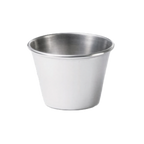 Thumbnail image #1 for TableCraft Products 5067 Round Stainless Steel Sauce Cup, 2-1/2 oz., Dishwasher Safe Case of 12