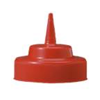 Thumbnail image #1 for TableCraft Products Tip Top 63TK Wide-Mouth Condiment Dispenser Cone Tip, Red, Single Tip Case of 12