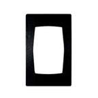 Thumbnail image #1 for G.E.T. Bugambilia T0A10-MOD Single Rectangular Tile with Opening, Cast Aluminum with Resin Coating, 20-13/16 x 12-3/4 in