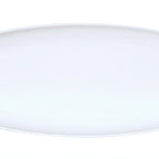 Thumbnail image #1 for Cal-Mil Sophie 24106-922-15 Oval Melamine Platter, Matte White, 9 x 22 x 1.75 in. Case of 6