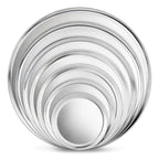 Thumbnail image #2 for New Star Foodservice Inc. 50851 20-Inch Round Solid Aluminum Coupe Pizza Pan Case of 24