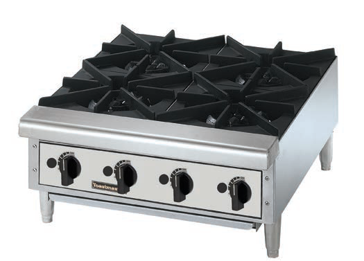Product image #5 for Toastmaster TMHP4 24-Inch 4-Burner Manual Control Gas Countertop Hot Plate