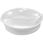 Thumbnail image #1 for International Tableware FA-434 Porcelain Sampling Dish, 6 oz, 6" Diameter, Pisces Shape Case of 2 Dozen