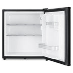 Thumbnail image #2 for Summit Commercial MB41B Compact Minibar Refrigerator, 18" Wide, Black, Reversible Door, Factory-Installed Lock