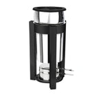 Thumbnail image #1 for Eastern Tabletop 3101P2MB Soup Chafer, 2 qt, Stainless Steel, Lift-Off Cover, Black Finish
