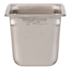 Thumbnail image #1 for AllPoints Foodservice Parts & Supplies 78327 Stainless Steel Solid Steam Table Pan, 1/6 Size, 6" Deep