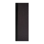 Thumbnail image #1 for Risch Metro METRO-4V 4.25X14 Hardback Metallic Menu Cover, Booklet, 4 View, Black, 4-1/4" x 14" Case of 25