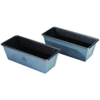 Thumbnail image #1 for Matfer Bourgeat Exopan 331094 Flared Steel Bread Loaf Mold, 17 oz, Nonstick Interior