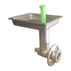 Thumbnail image #1 for Uniworld Foodservice Equipment 812HCPL Hobart-Type Meat Grinder Attachment, Tin-Plated, #12 Hub