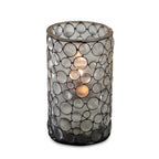 Thumbnail image #1 for Sterno 80290 Round Clear Resin Candle Lamp, 4" H x 2-1/2" Dia., for Liquid Wax or Flameless Candles