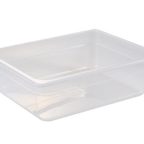 Thumbnail image #1 for ATSMFG Mama Lucy MLY-PP-124 1/2 Size Polypropylene Food Pan, 4" Deep, Translucent Case of 48