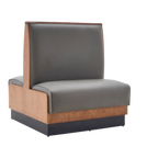 Thumbnail image #1 for ATSMFG ATS AT&S-ADD-KR42-P GR5/COM Single Upholstered Restaurant Booth, 30"L x 46"D x 42"H, Plain Back