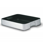 Thumbnail image #1 for Matfer Bourgeat 664050 Rectangular Aluminum Nonstick Roast Pan, 16-7/8 Qt, 19-3/4"L x 3-1/2"H, Without Cover