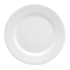 Thumbnail image #1 for 1880 Hospitality Buffalo White Ware by Oneida® F8010000124 Porcelain Plate, 7-1/2 in, Round, Rolled Edge, Medium Rim Case of 3 Dozen