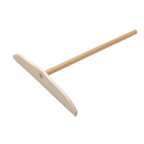 Thumbnail image #1 for Matfer Bourgeat 071950 Crepe Dough Spreader, 15-3/4"L x 5-3/4"W, T-Shaped, Flat Top, Beechwood