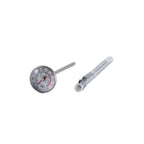 Thumbnail image #1 for CAC China Equil Thermo® FPMT-P3 Pocket Dial Food Thermometer, 1-Inch Dial, 5-Inch Probe, 50–550°F, Calibratable Case of 144