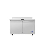 Thumbnail image #1 for Atosa AWF48SD 48-1/4" Worktop Freezer, 2 Doors, Stainless Steel Interior & Exterior, ENERGY STAR®