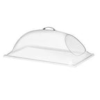 Thumbnail image #1 for Cal-Mil 322-10 Clear Polycarbonate Display Cover, Dome with One End Cut Out, 10"W x 12"D x 4-1/2"H Case of 4