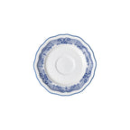 Thumbnail image #1 for Steelite International Folio, Porcelain 62565FP821 Porcelain Saucer, Round, 6.5", Adelina Willow Rim Blue Case of 2 Dozen