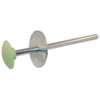 Thumbnail image #1 for AllPoints Foodservice Parts & Supplies 221529 Safety Release Handle with Plastic Glow Knob, 9 in Steel Rod, 2 in Travel, for 2-1/2–6 in Doors