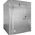 Thumbnail image #1 for Leer W400812096170CSP Indoor Floorless Walk-In Cooler Panels, 8' x 6' x 8'H, Self-Contained, 35°F