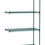 Thumbnail image #1 for Metro Super Erecta SA-2448K3-86-A4 Super Adjustable Super Erecta Wire Add-On Wire Shelving Unit, 48"W x 24"D x 86"H, 800 lb. capacity per shelf, 2000