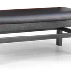 Thumbnail image #1 for JustChair Manufacturing JB-WTWAIT GR2 Backless Wait Bench, 48"W x 18"H, Removable Double-Padded Upholstered Seat
