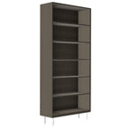 Thumbnail image #1 for Axis Designs Micro Market Fixtures LS16-361212 Freestanding Lunch Storage Cabinet, 6 Compartments, 38"W x 12"D x 85"H