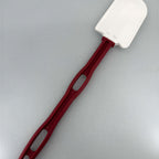 Thumbnail image #1 for JB Prince U835 10 Flat Spatula, 10-inch, Heat Resistant to 600°F, Red Handle