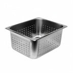 Thumbnail image #1 for Thunder Group STPA3126PF Perforated 1/2-Size Steam Table Pan, 6-Inch Deep, 24-Gauge 18/8 Stainless Steel Case of 12