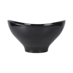 Thumbnail image #2 for G.E.T. Organic - EGS M115OV-B Oval Melamine Bowl, 4 qt, Black, 11-1/2 x 10-1/2 x 6 in. Case of 3