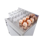 Thumbnail image #2 for Perlick Corporation Top Shelf 1032968-17 17"W Perforated Drainboard Insert, Stainless Steel, Stadium-Shaped Perforations